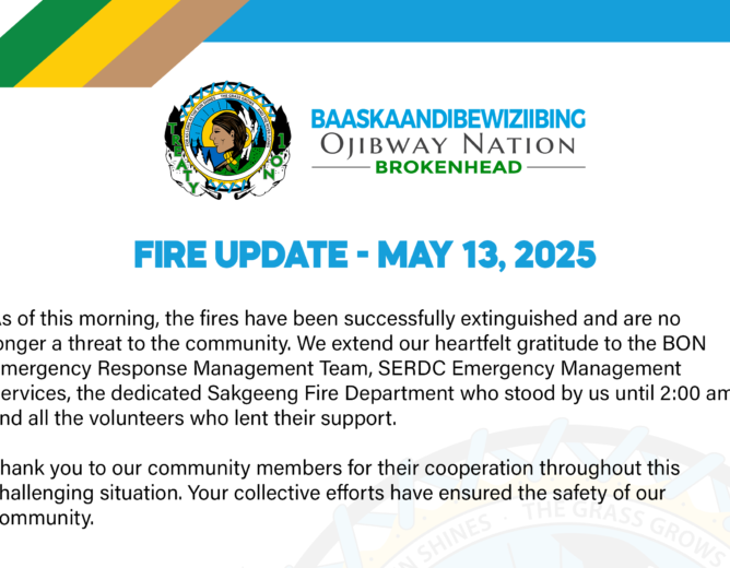 Fire Update – May 13, 2025