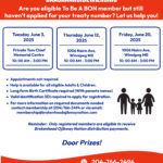 BON Membership Treaty Number Registration – Dates & Times