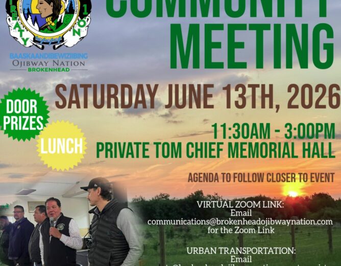 Community Meeting – June 13