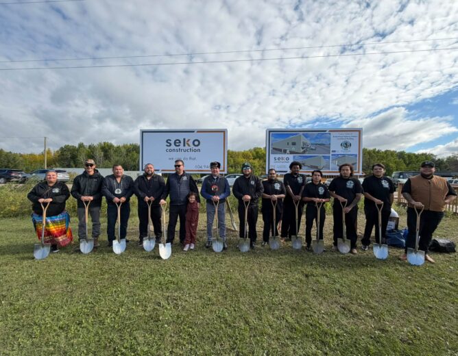 Breaking Ground, Building Our Future: Brokenhead Ojibway Nation Celebrates New Land-Based Building